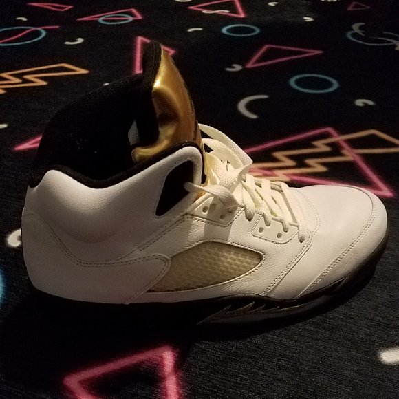 AIR JORDAN 5 RETRO \'OLYMPIC GOLD\'  -- Size 10.5 main image 10